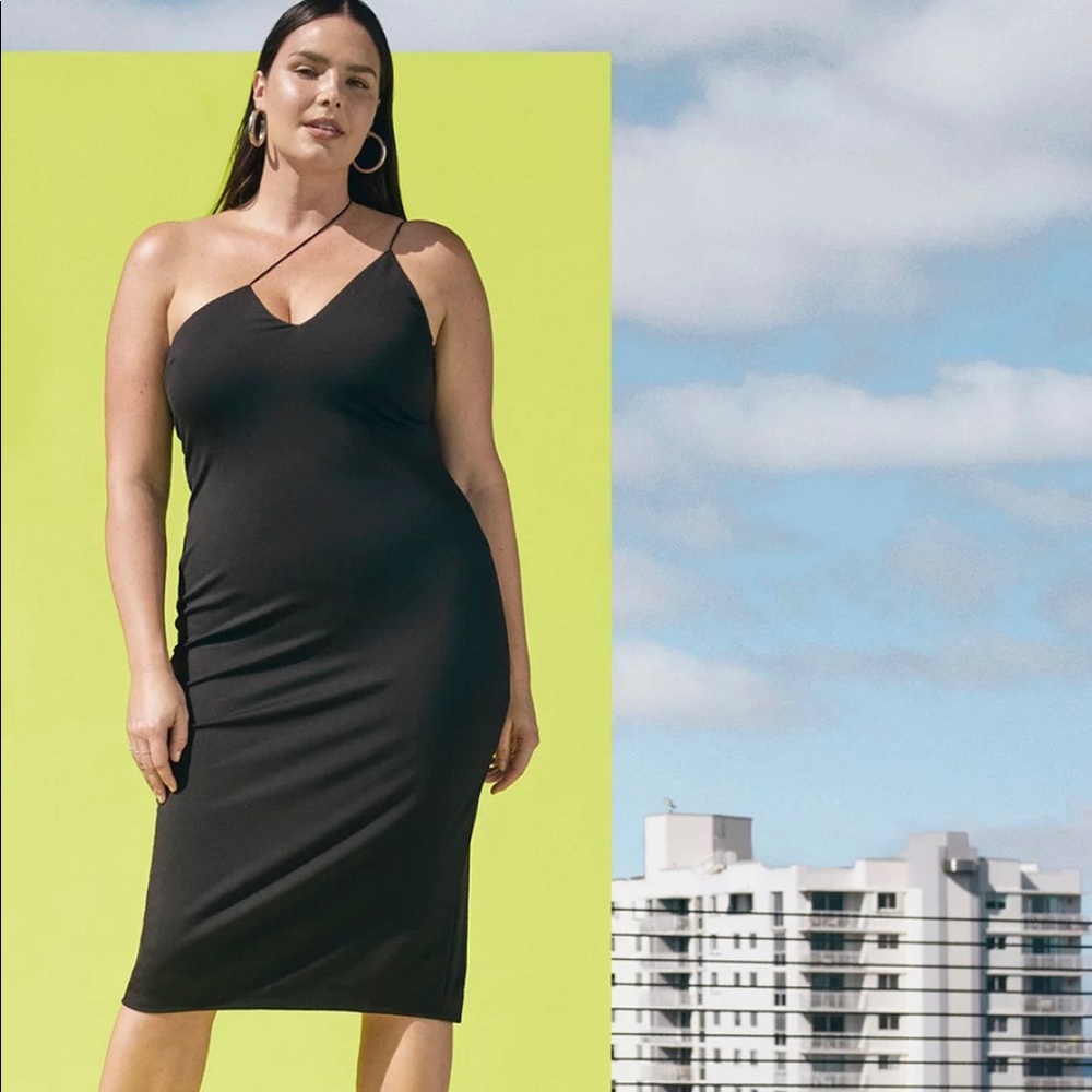 Size 3x CUSHNIE for Target Asymmetrical Dress